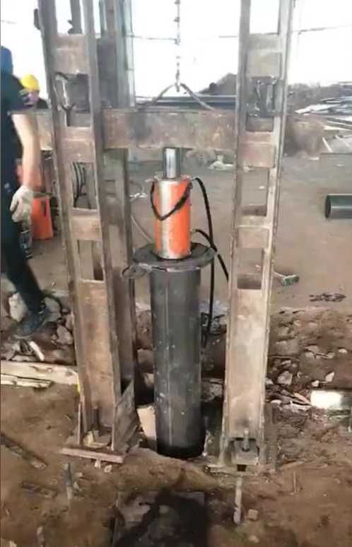 洛阳嵩县钢管桩加固