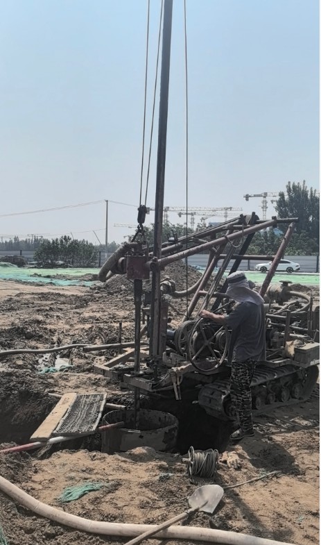 洛阳嵩县工地打井